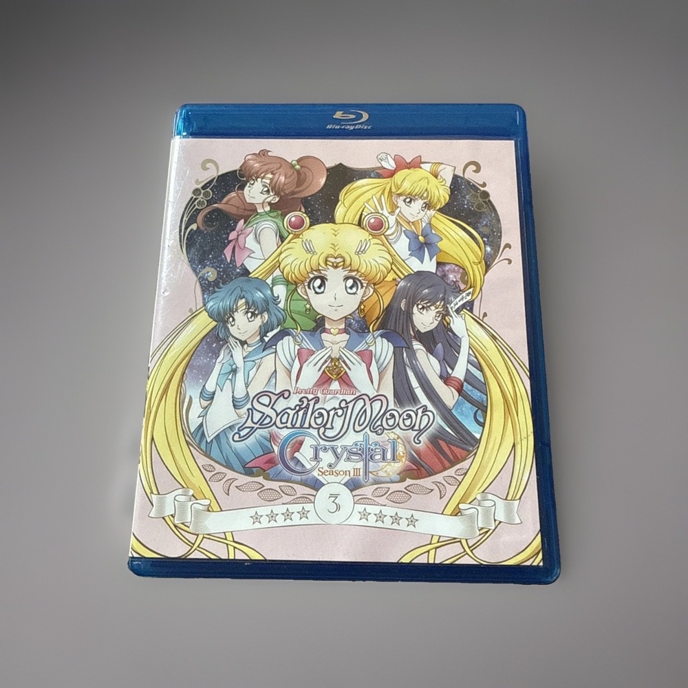 Sailor Moon Crystal: Season III 3 Set (4 DISC DVD/BLU RAY SET)